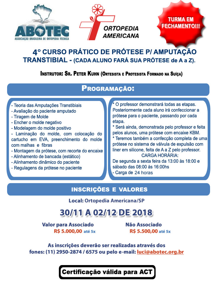 Curso Novembro 2018